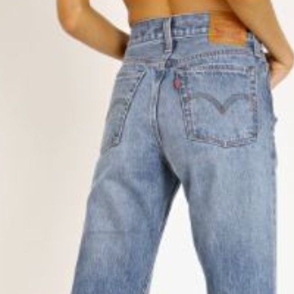 Levi's Wedgie Straight Leg Jeans Size 29 - Picture 8 of 8